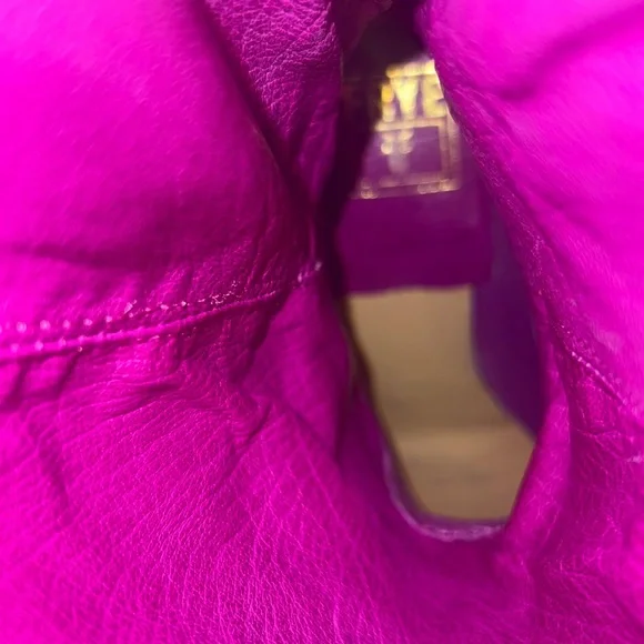 Frye Boots Carson pull on Berry Pink leather cowgirl western country 9.5 B - Picture 9 of 15